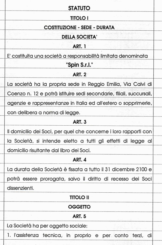 Buon Compleanno SPIN!